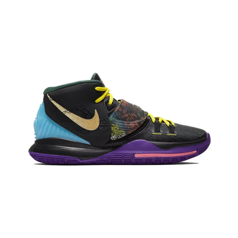Nike Kyrie 6 ‘Chinese New Year’ Black/Metallic Gold/Laser Blue (CD5029-001)