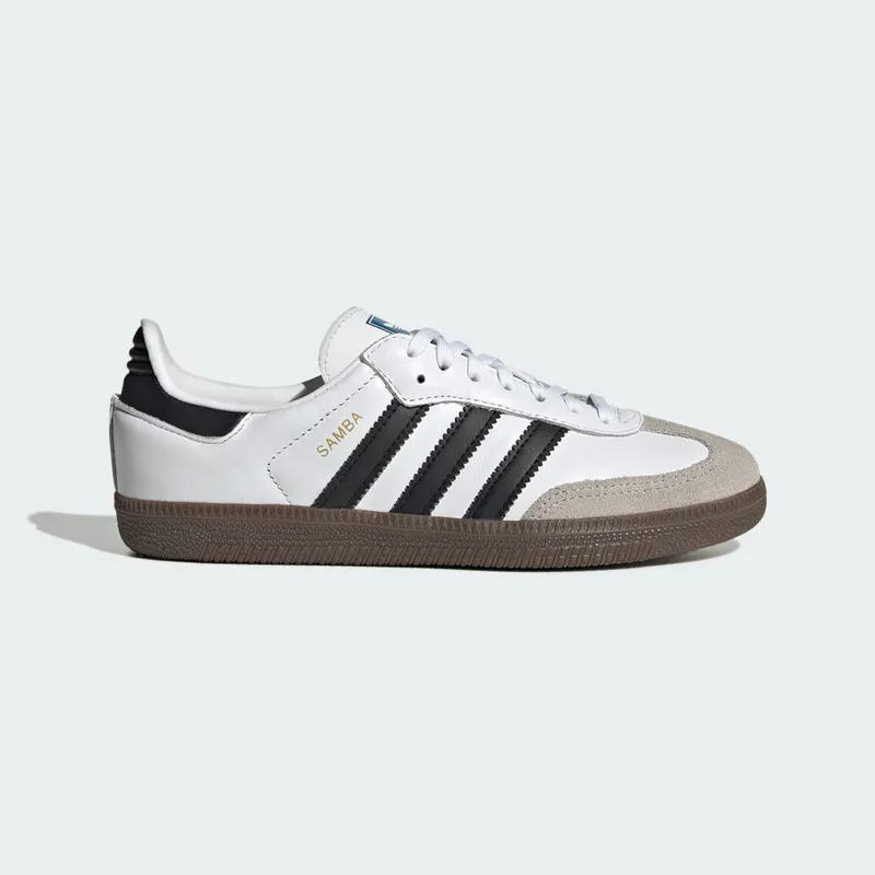 Adidas Samba OG Kids Cloud White / Core Black / Gum (IE3677)