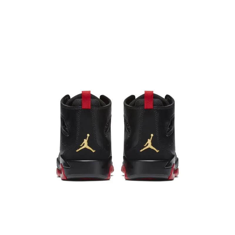 Jordan Flight Club 91 Last Shot (GS) Black/Dandelion-Varsity Red (555472-067)