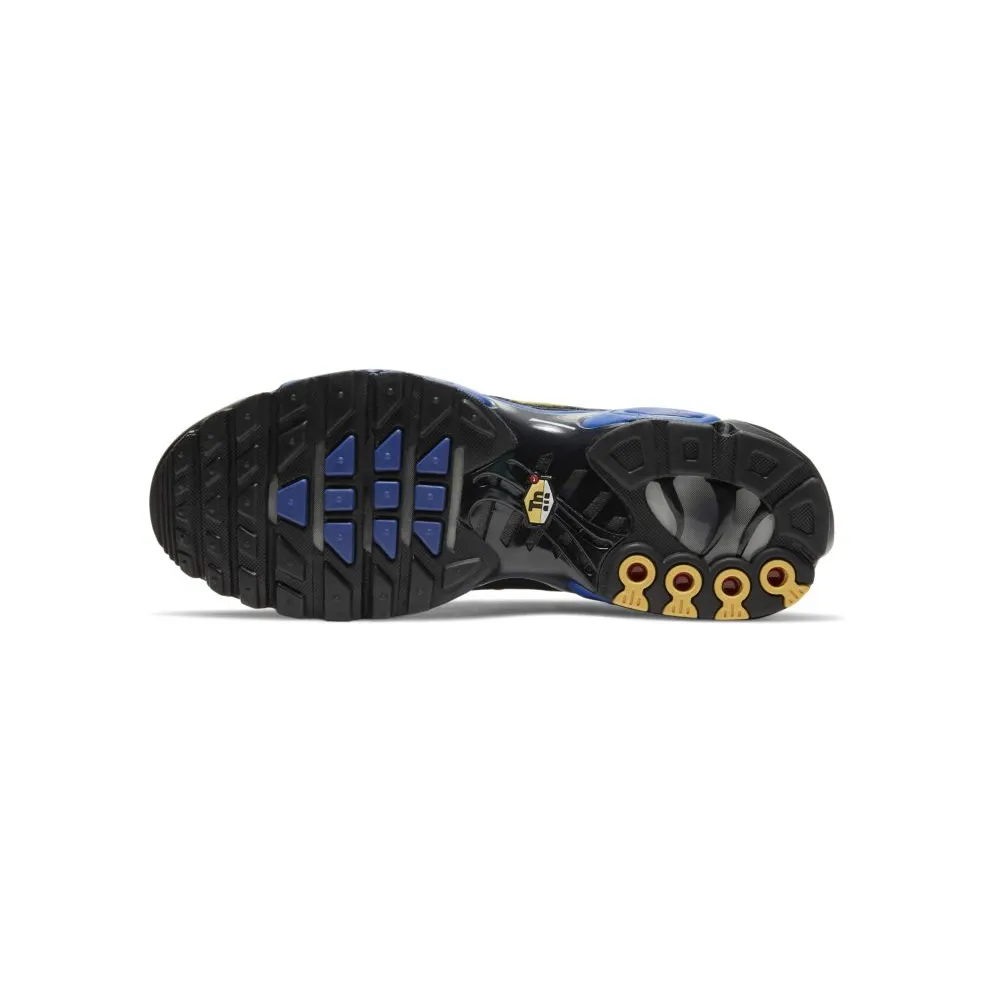 Nike Air Max Plus “Black / Hyper Blue / Dark Smoke Grey / Chamois” (DJ4956-001)