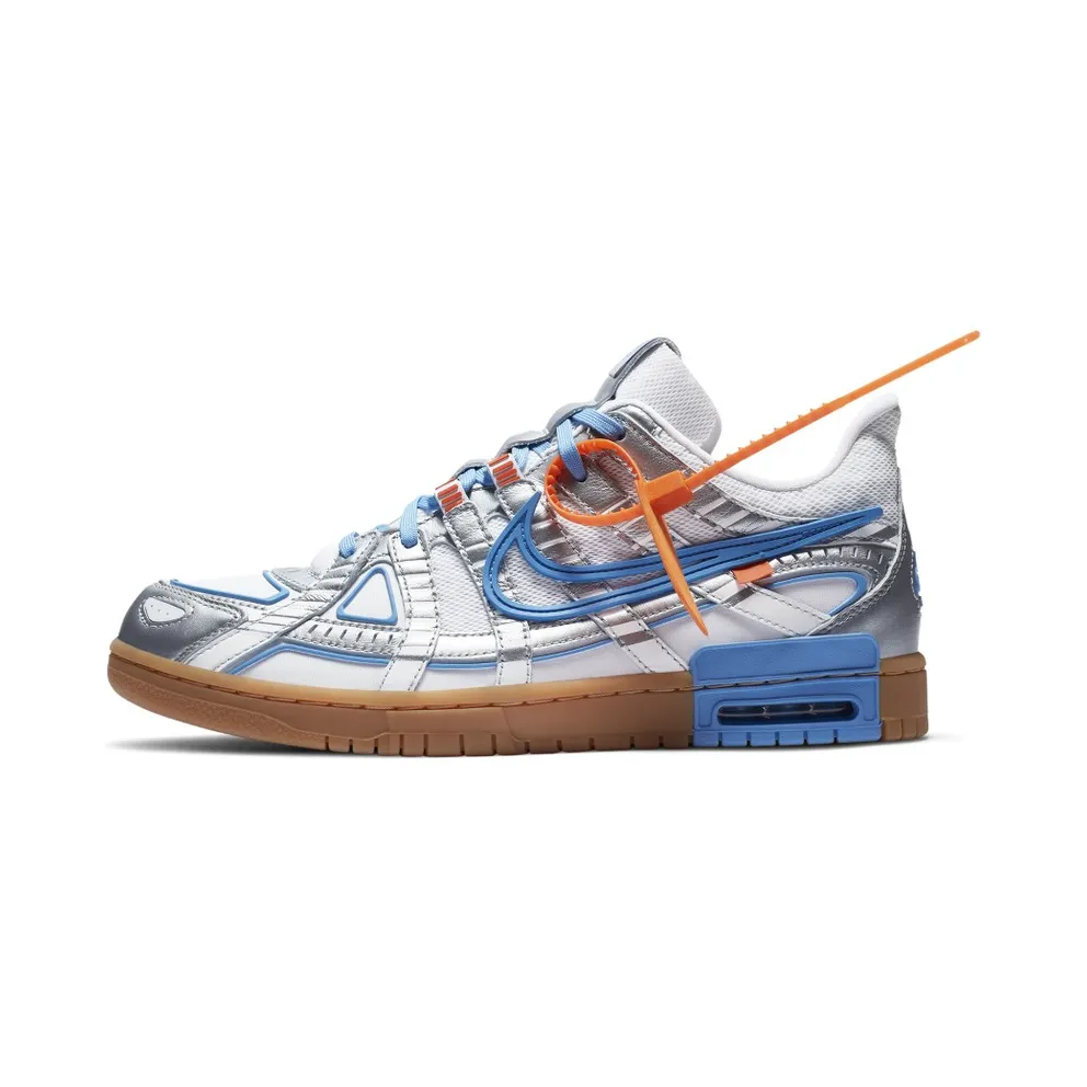 Nike Air Rubber Dunk Off-White UNC White/University Blue-White (CU6015-100)