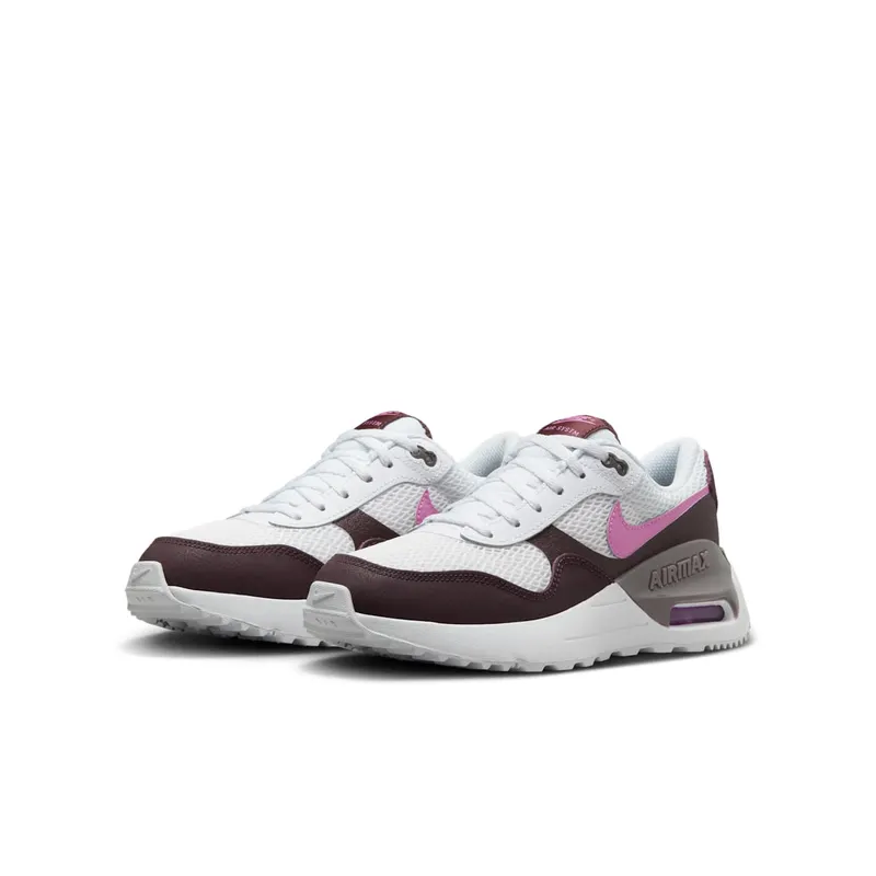 Nike Air Max SYSTM White Burgundy Crush Violet Ore Playful Pink (DQ0284-116)