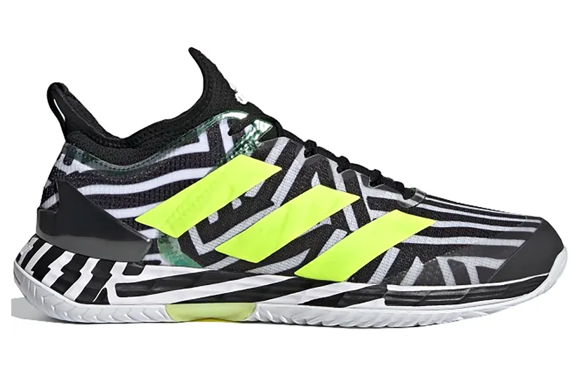 adidas Adizero Ubersonic 4 Core Black Solar Yellow (G55454)