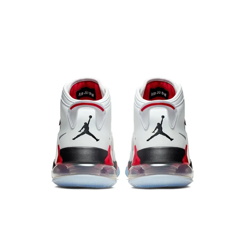 Jordan Mars 270 White Fire Red White/Reflect Silver-Fire Red-Black (CD7070-100)