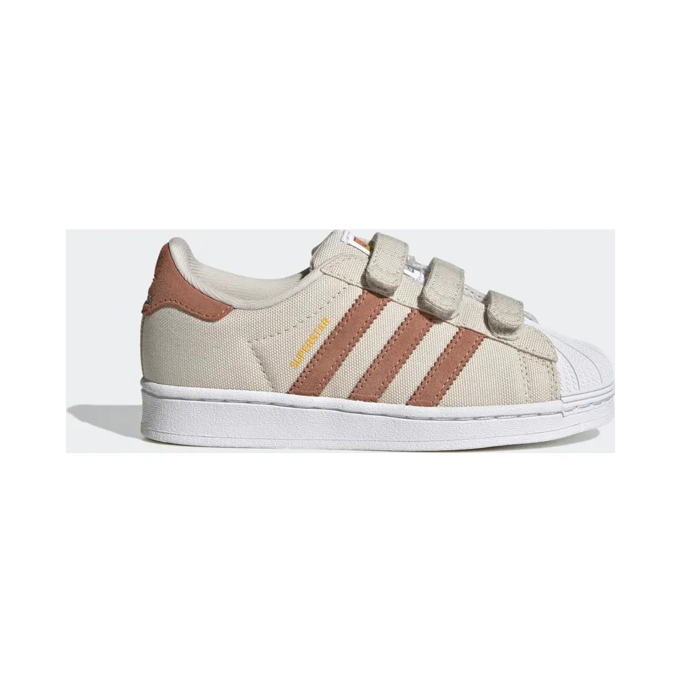 adidas Superstar Schuh Aluminium / Clay Strata / Almost Yellow (HP6550)