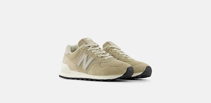 New Balance 574 with vlakken – Beige (W5746J3)