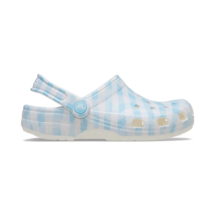 Crocs Classic Clog Gingham White Blue (211006-16S)