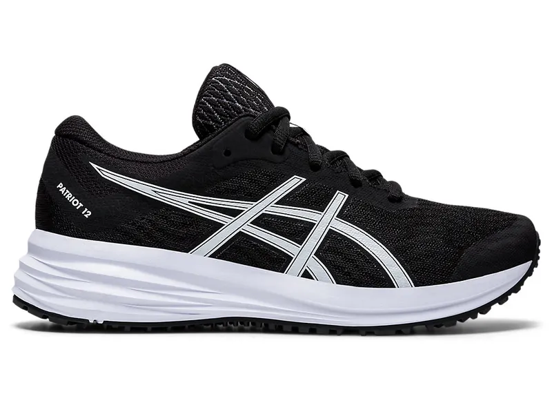 Asics PATRIOT 12 GS Black/White (1014A139.001)