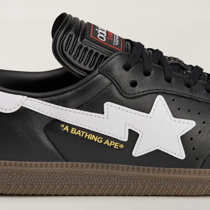 Adidas Samba “Bape – Black White” (JR9246)