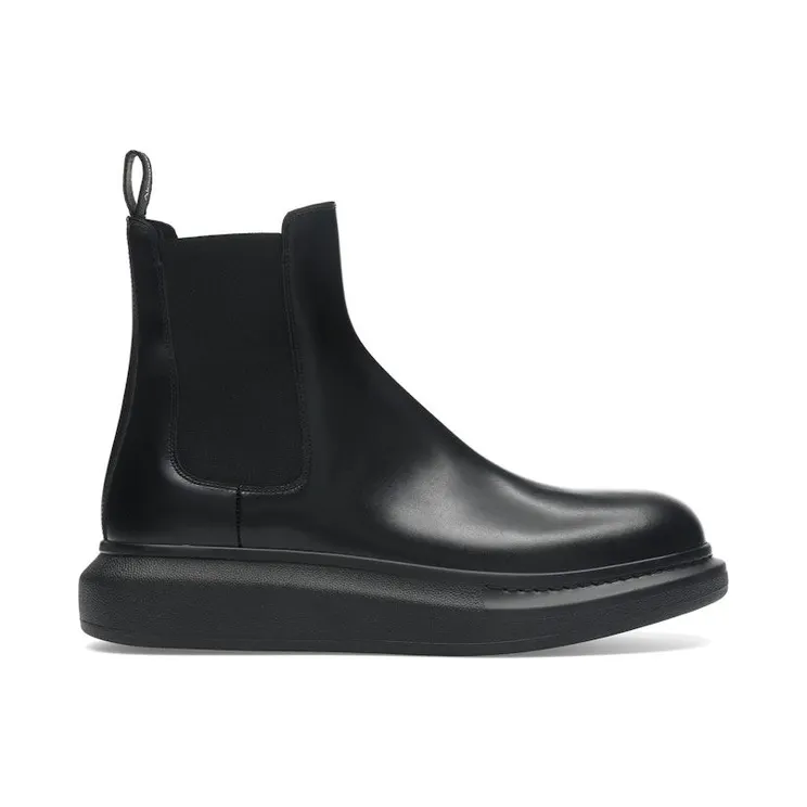 Alexander McQueen Hybrid Chelsea Boot Black (586198 WHX52 1000)