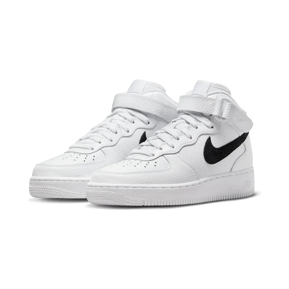 Nike Air Force 1 Mid ’07 Snakeskin White Black (DZ5211-100)