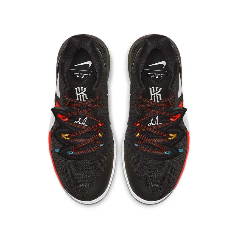 Nike Kyrie 5 Friends (GS) Black/White-Bright Crimson (AQ2456-006)