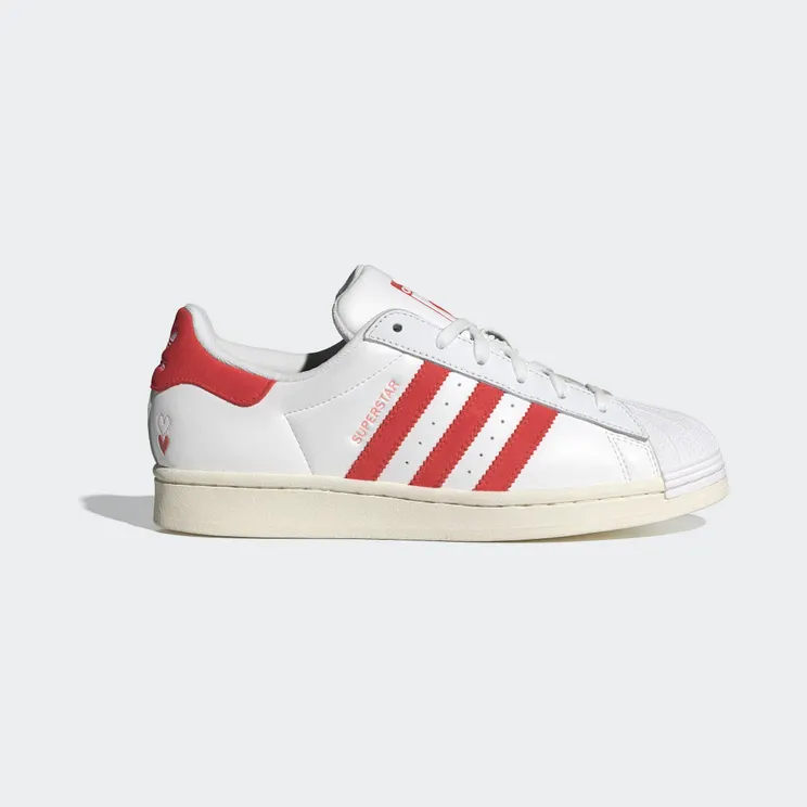 adidas Superstar Cloud White / Bright Red / Wonder Clay (IG5958)