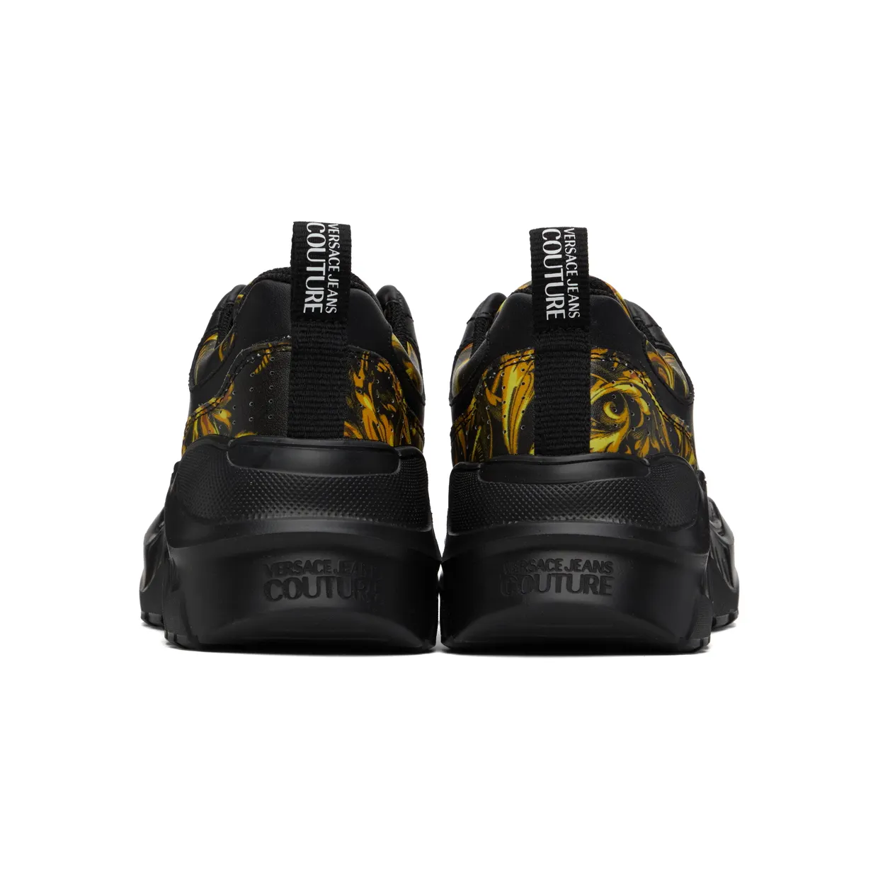 Versace Jeans Couture Black Regalia Baroque Speedtrack Sneakers (E72VA3SC3EZP089) (2)