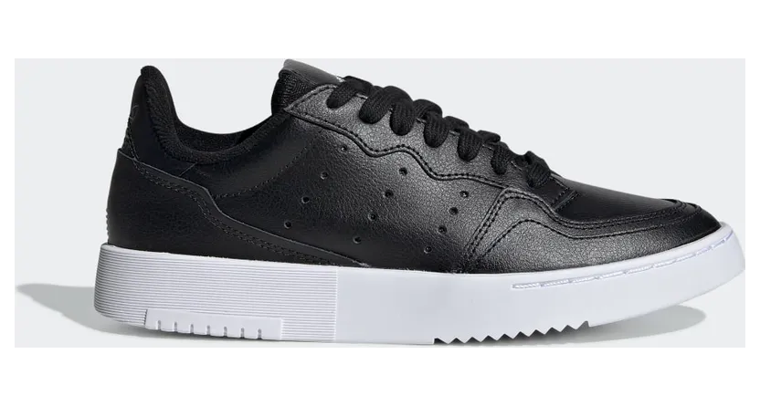 adidas Supercourt Schuh Core Black / Core Black / Cloud White (EE7727)