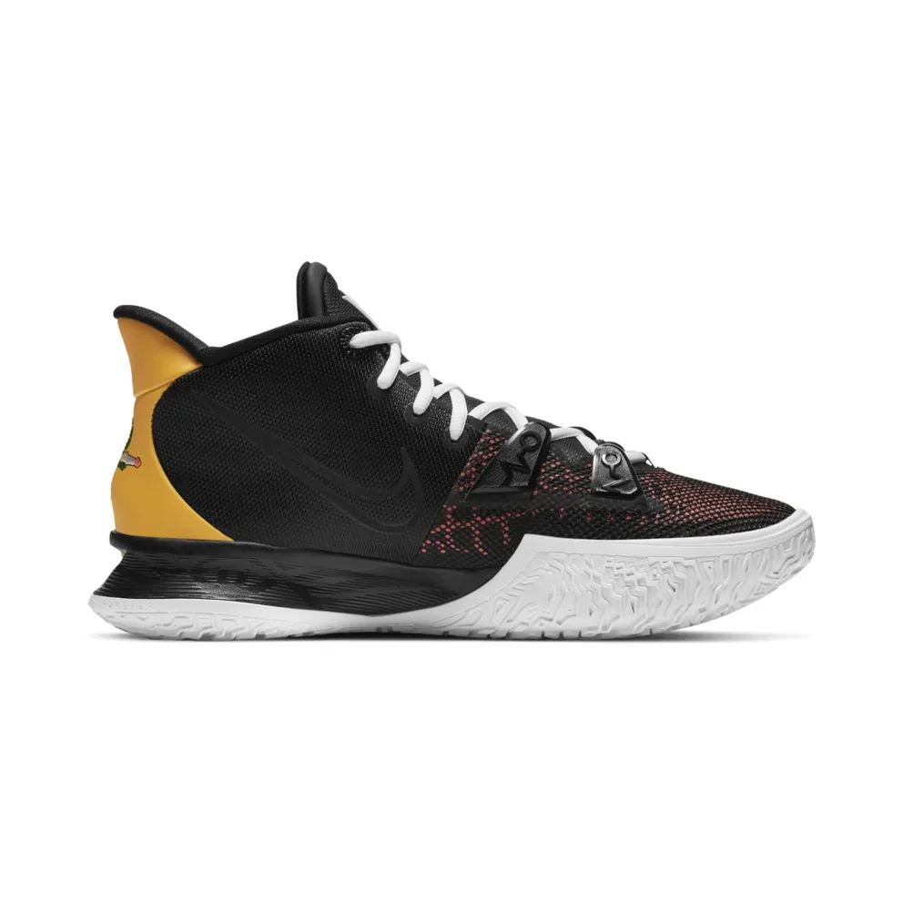 Nike Kyrie 7 Raygun Black/University Gold-Team Orange (CQ9327-003)
