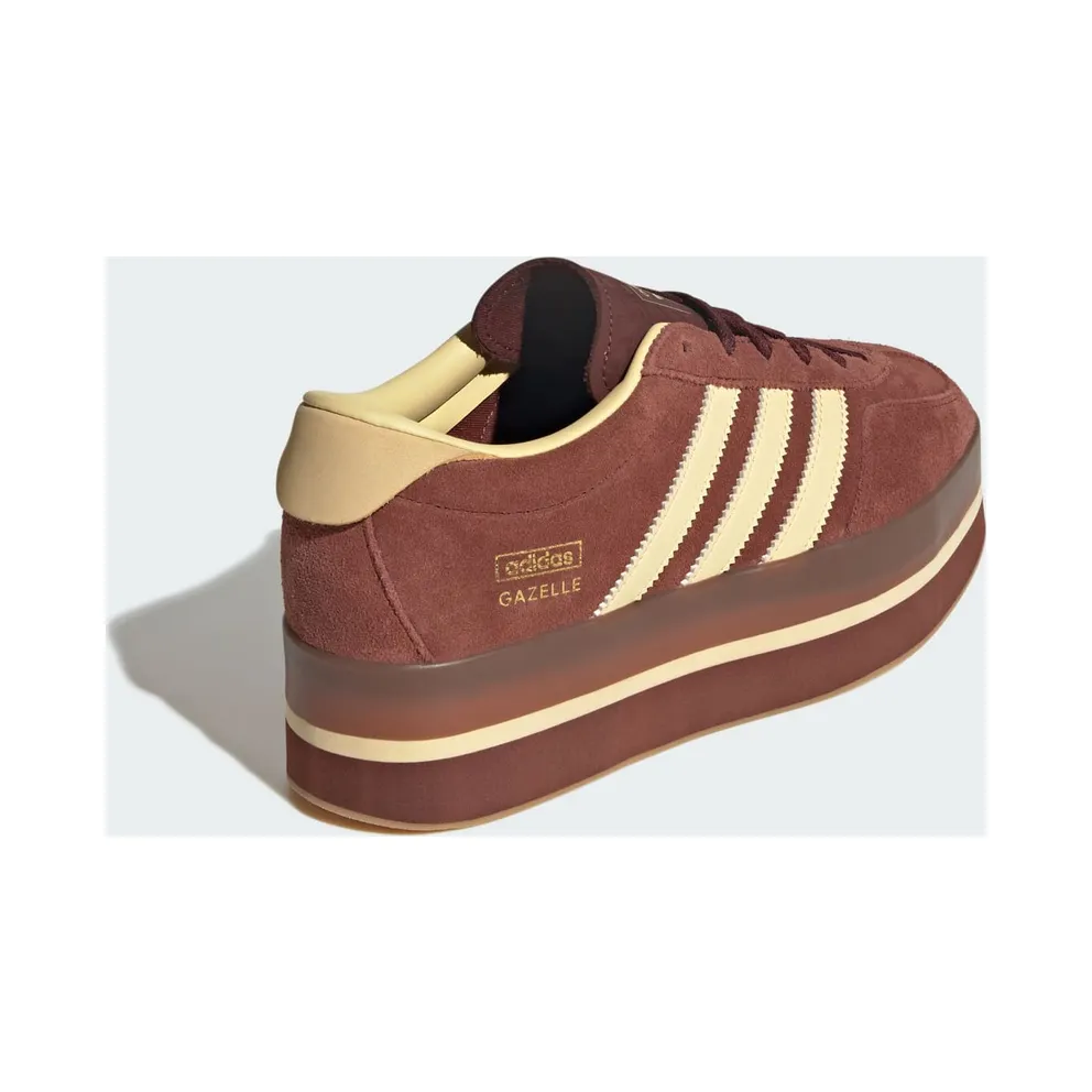 Adidas Gazelle Stack Fox Brown / Orange Tint / Gum (JS3928)
