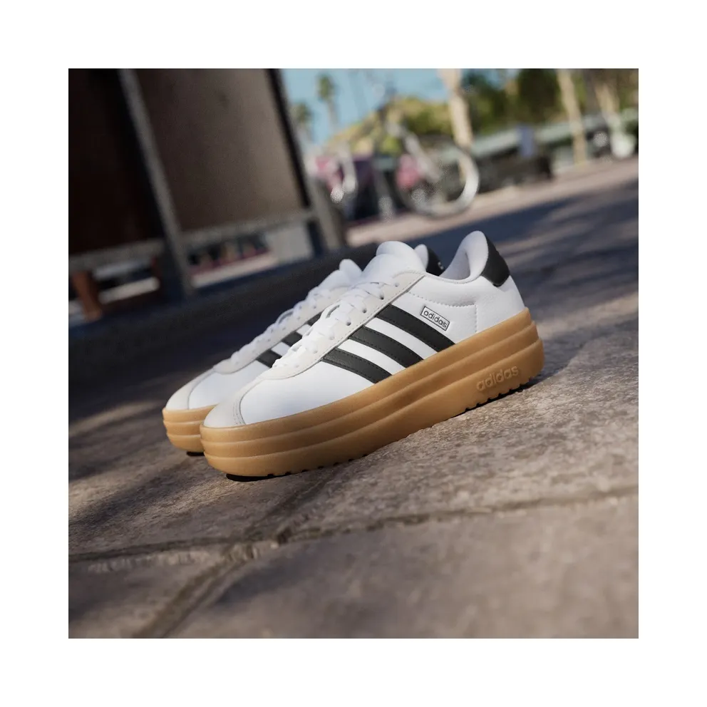 Adidas VL COURT BOLD Kids Cloud White / Core Black / Gum (JQ8065)