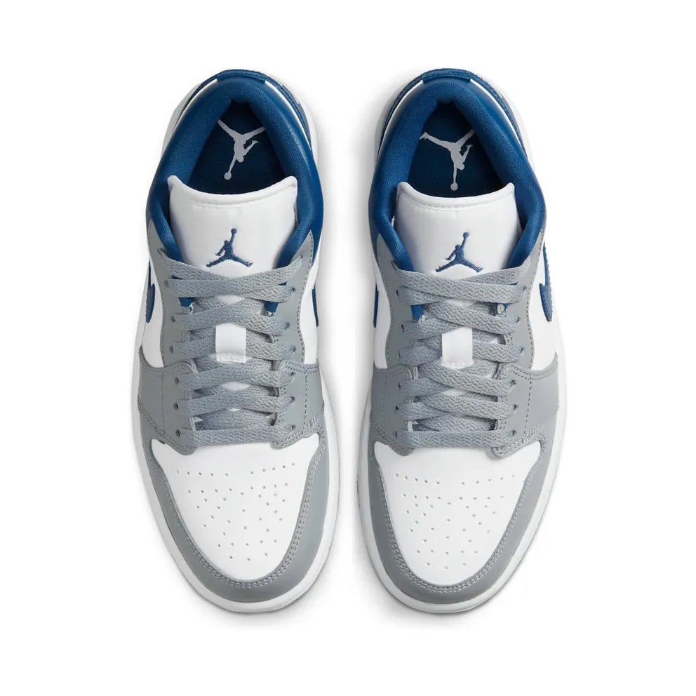 Air Jordan 1 Low White Grey Blue (DC0774-042)