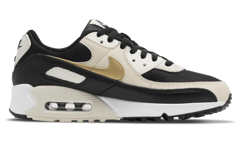Nike Air Max 90 ‘Black Metallic Gold’ Black/Metallic Gold/Summit White (DB9578-001)