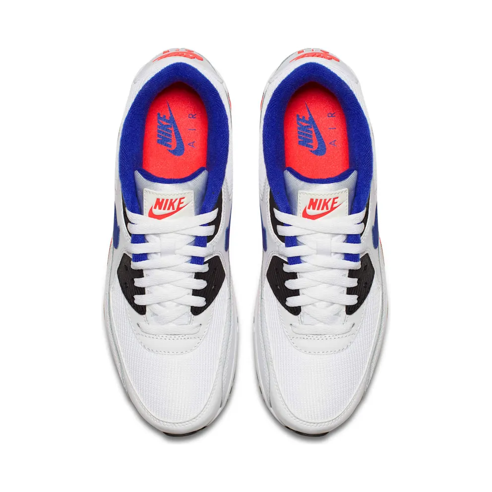 Nike Air Max 90 Ultramarine White/Ultramarine-Solar Red-Black (537384-136)