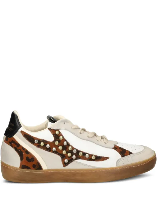 A.S.98 with dierenprint and studs – White (C10108)