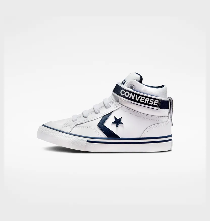Converse Pro Blaze Strap Easy-On Varsity Club Wit/navy/wit