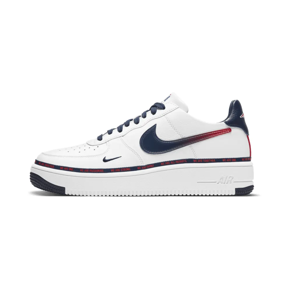 Nike Air Force 1 Ultra New England Patriots (2020) White/University Red-White-College Navy (DB6316-100)
