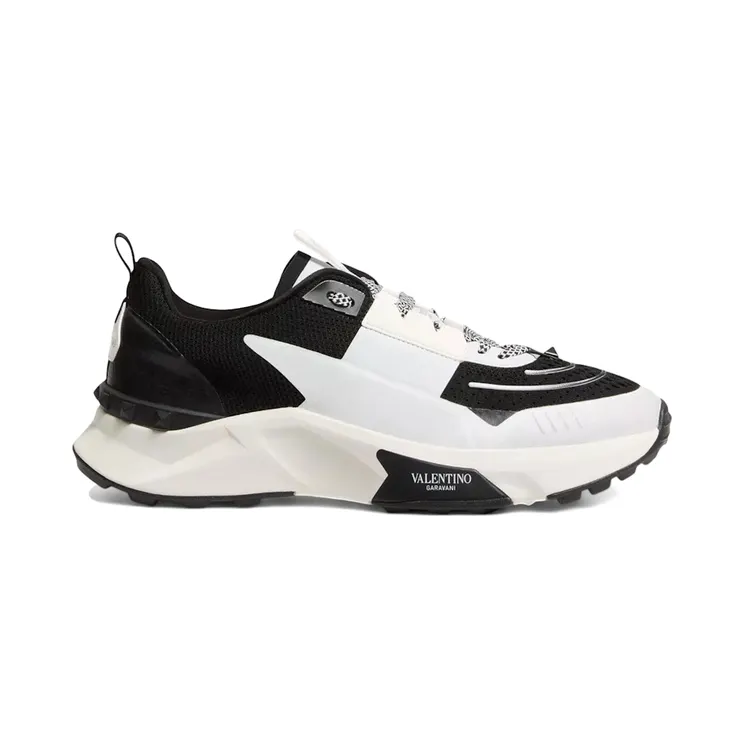 Valentino True Act Low Top White Black (6Y2S0H96PTN_0NI)