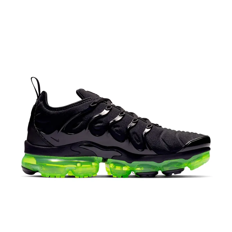 Nike Air VaporMax Plus Black Volt Sole Black/Reflect Silver-Volt (924453-015)