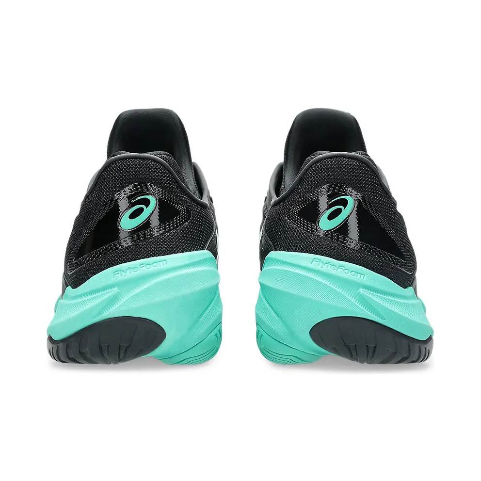 ASICS COURT FF 3 “Black / Aurora Green” (1041A370-002)