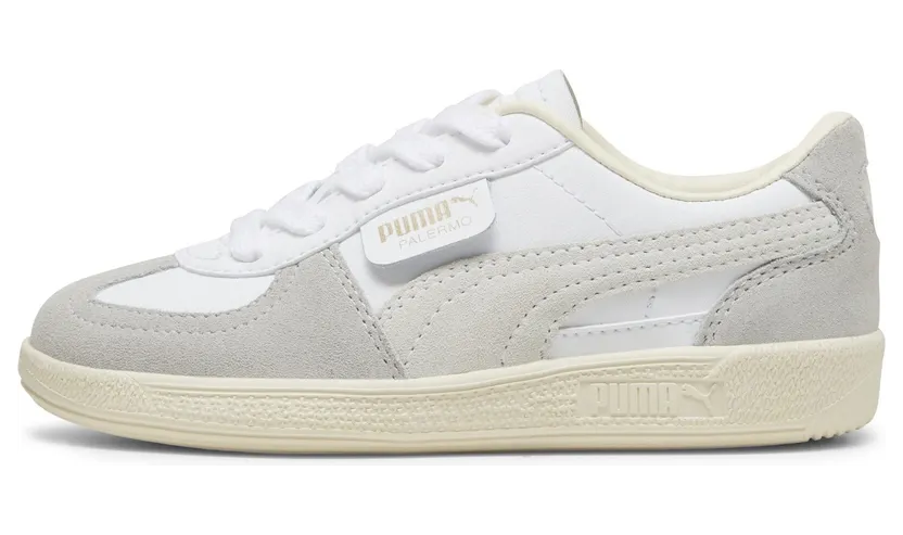 Puma Palermo “Puma White / Cool Light Gray / Sugared Almond” (397276_02)