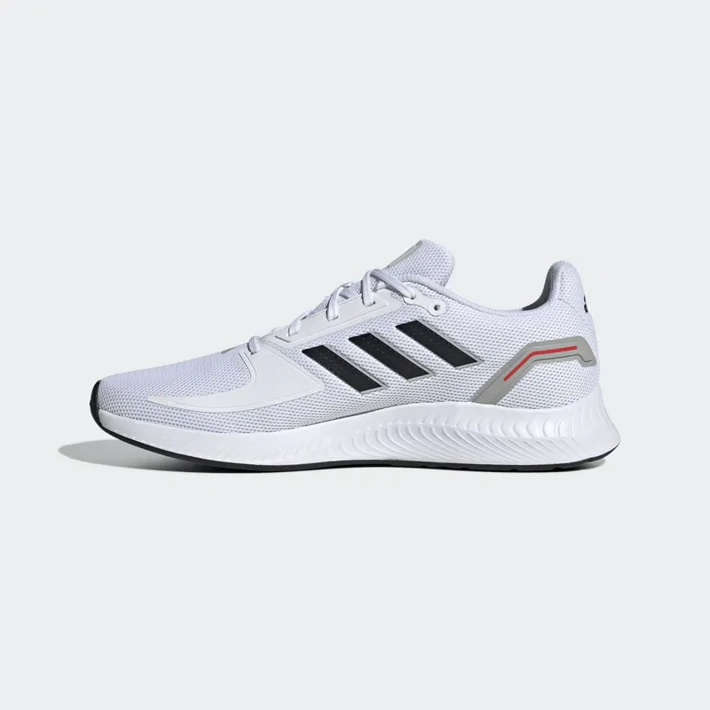 adidas Run Falcon 2.0 Cloud White Core Black Vivid Red (GV9552)
