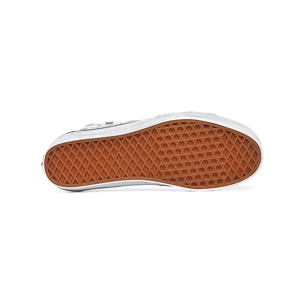 Vans Sk8-Hi Tapered Washed Asphalt True White Checkerboard (VN0A4U16HQE)
