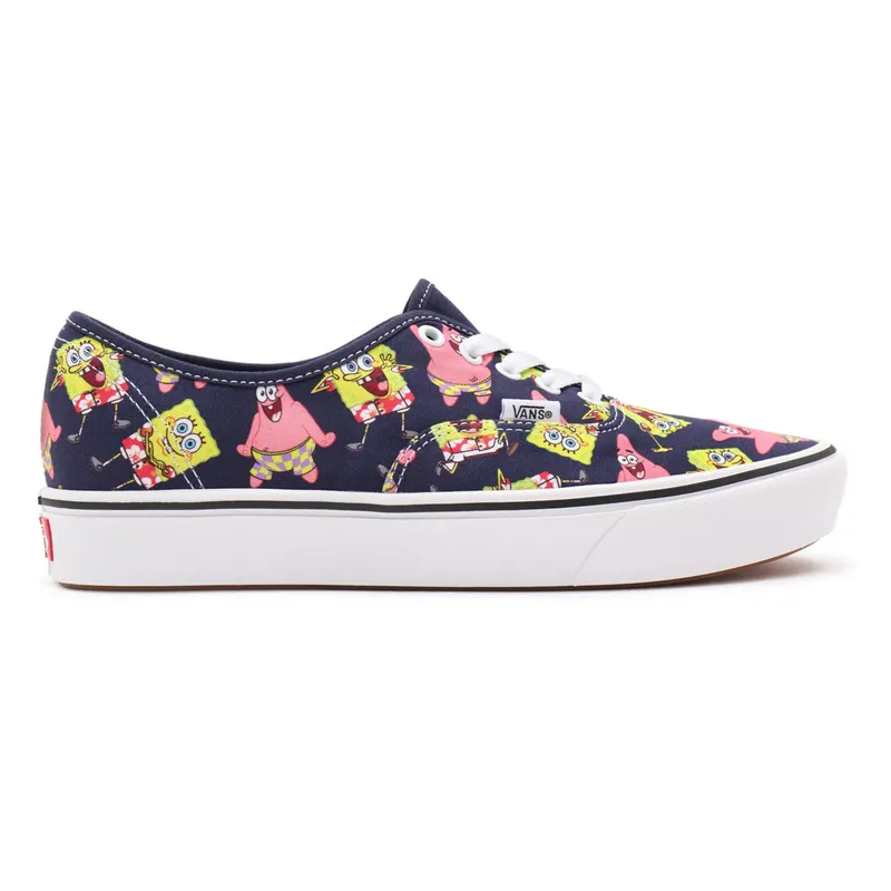 VANS Vans X Spongebob Comfycush Authentic Shoes Black (VN0A3WM7YZ1)