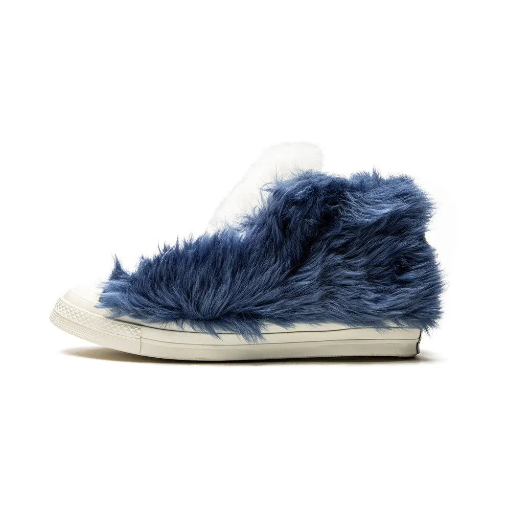 Converse Chuck 70 High Ambush – Fuzzy Navy Blue (170587C)