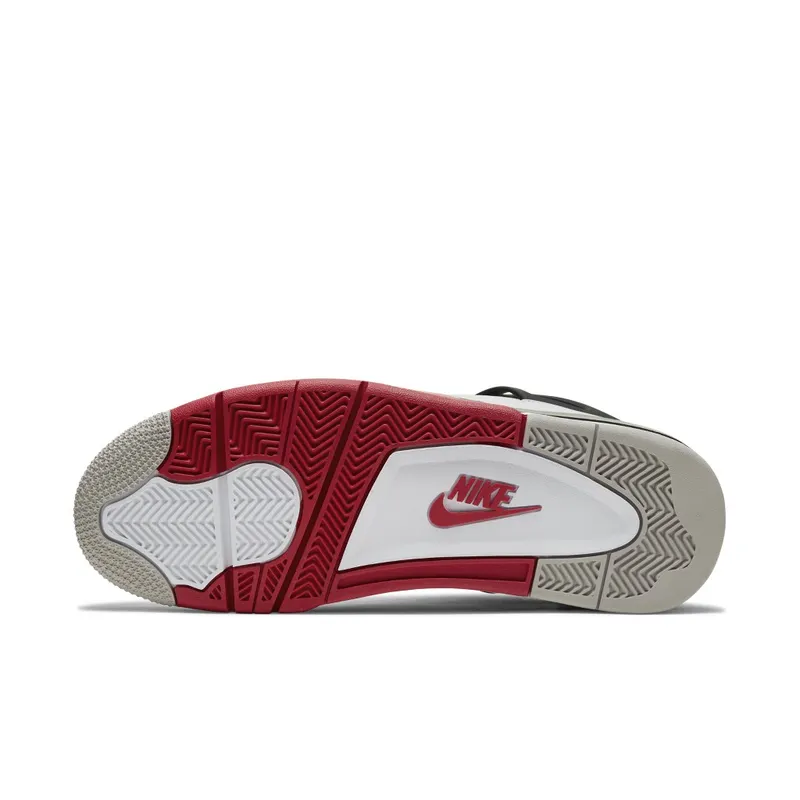 Jordan 4 Retro Fire Red (2020) White/Black-Tech Grey-Fire Red (DC7770-160)