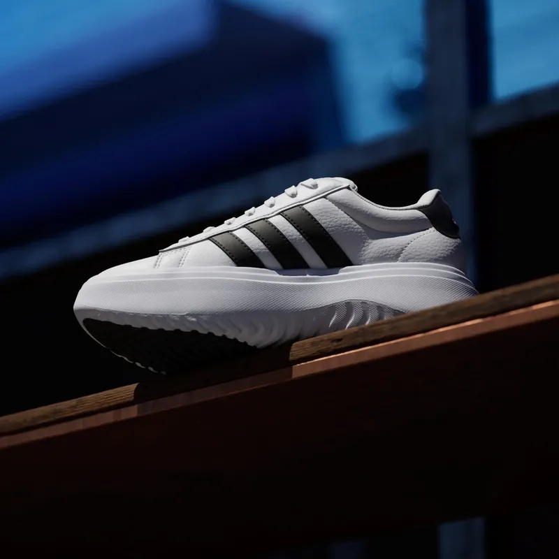 adidas Grand Court Platform Cloud White / Core Black / Core Black (IE1092)