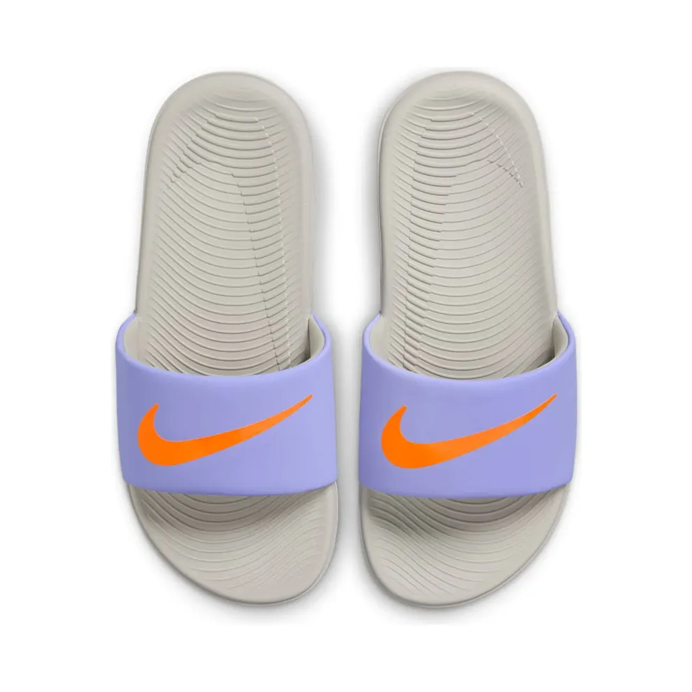 Nike Kawa Slide Purple Pulse Light Iron Ore Photon Dust Total Orange (FJ8812-500)