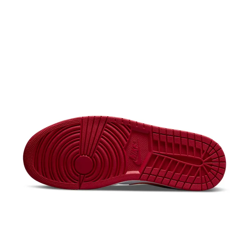 Jordan 1 Low Cardinal Red (GS) – “White / Red” (553558-607)