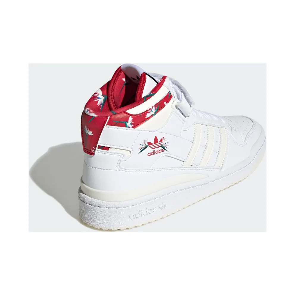 Adidas Forum Mid Thebe Magugu Cloud White / Off White / Power Red (GY9556)