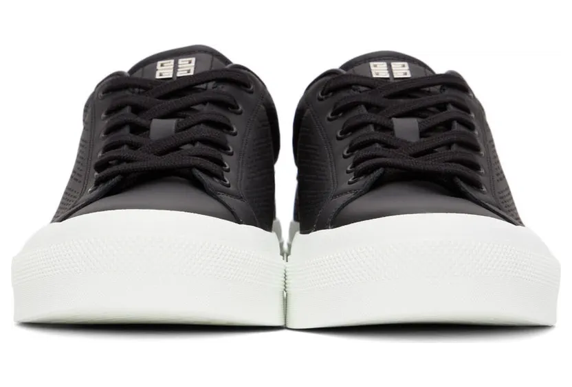 Givenchy Black 4G Perforated Sneakers (BH005VH13G) (2)