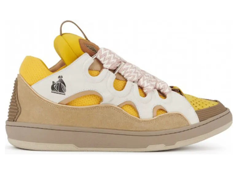 Lanvin Leather Curb Beige Yellow (FM-SKRK11-DRAG-H200509)