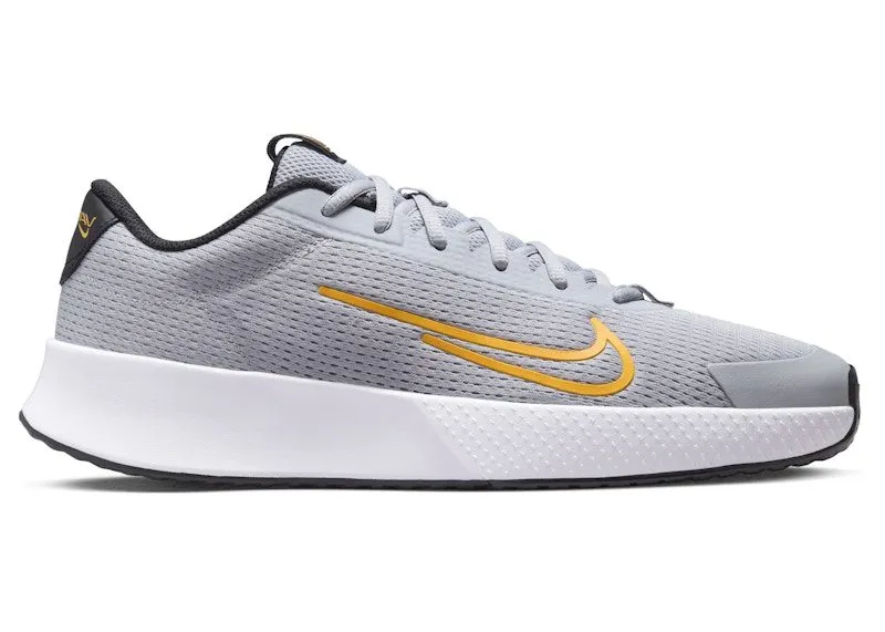Nike Court Vapor Lite 2 HC Wolf Grey Black Laser Orange (DV2018-005)