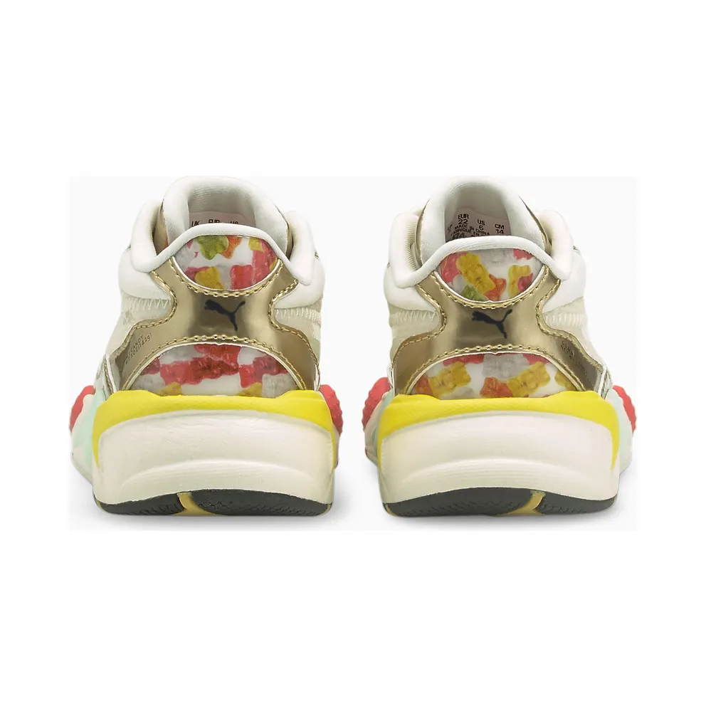 Puma x HARIBO RS-X3 with alternatieve sluiting White/Gold (383474-01)