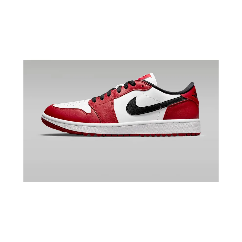 Air Jordan 1 Retro Low Golf Chicago – “Varsity Red / Black-white” (DD9315-600)