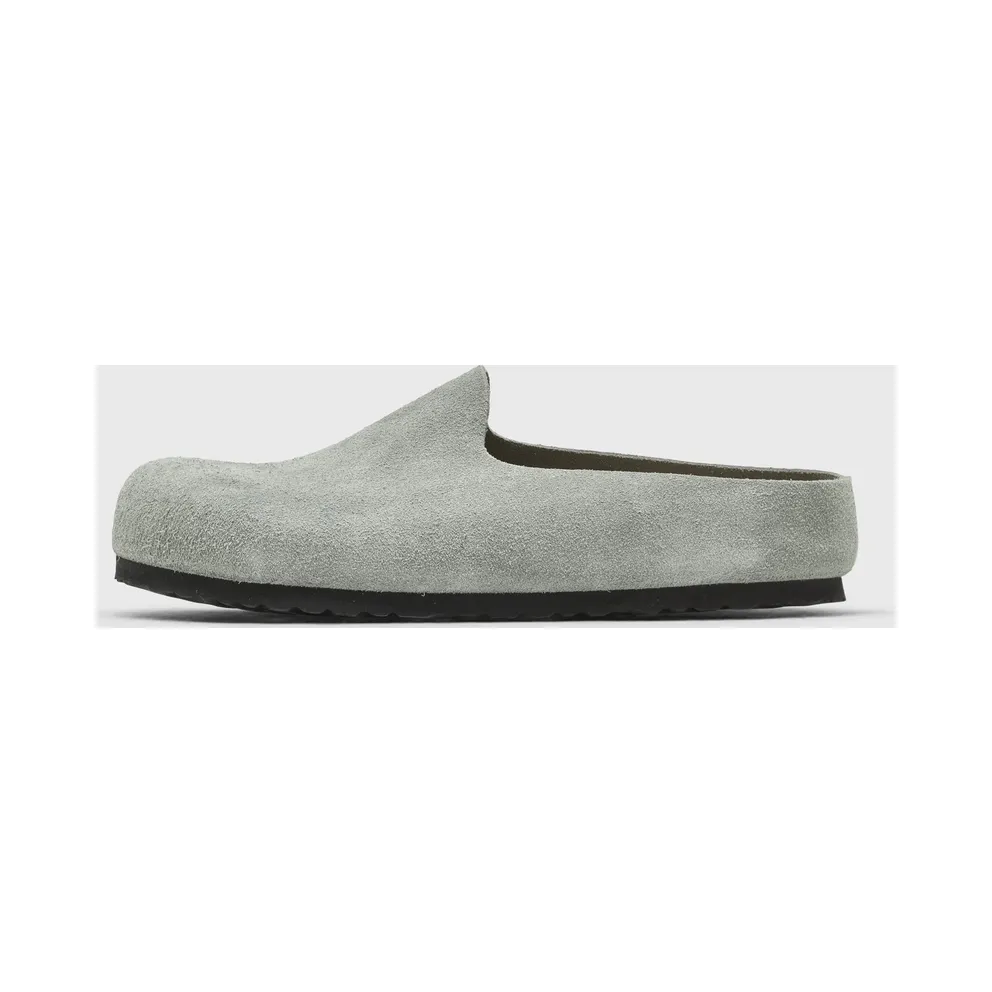 Birkenstock Amsterdam Wrapped Suede Leather Grün