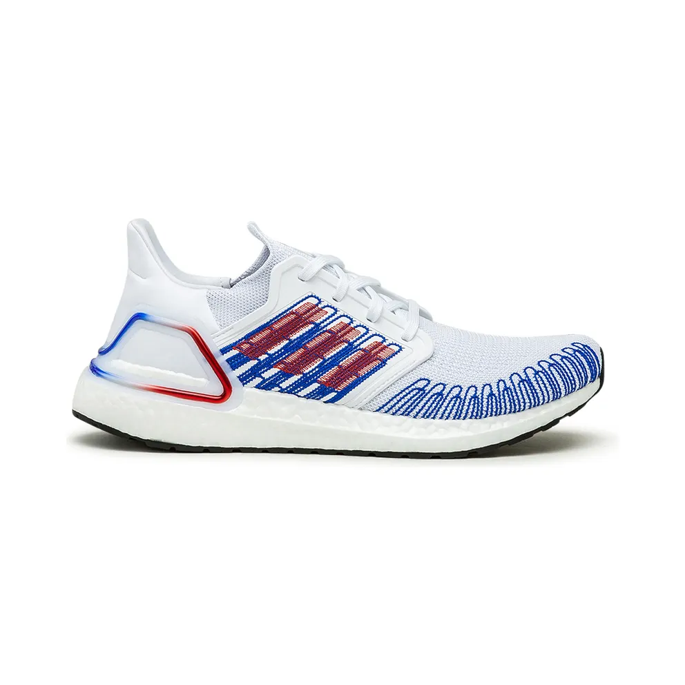 adidas Ultra Boost 20 Scarlet Royal Blue White/Scarlet/Team Royal Blue (EG0712)