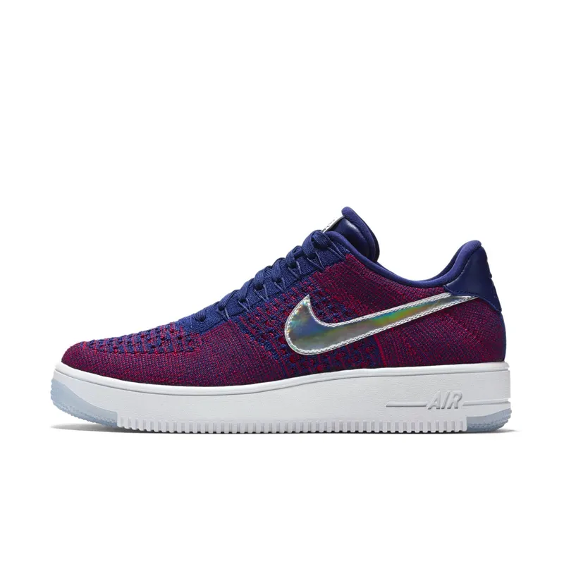 Nike Air Force 1 Low Flyknit USA Gym Red/Deep Royal Blue-White (826577-601)