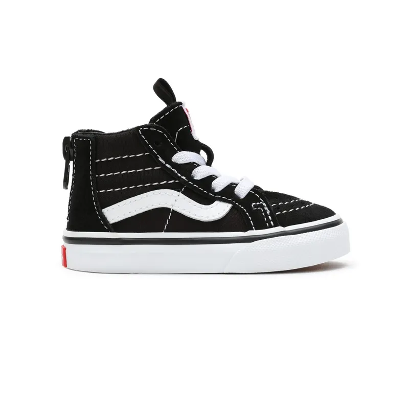 VANS Sk8-hi Zip Peuterschoenen Black (VN000XG5Y28)